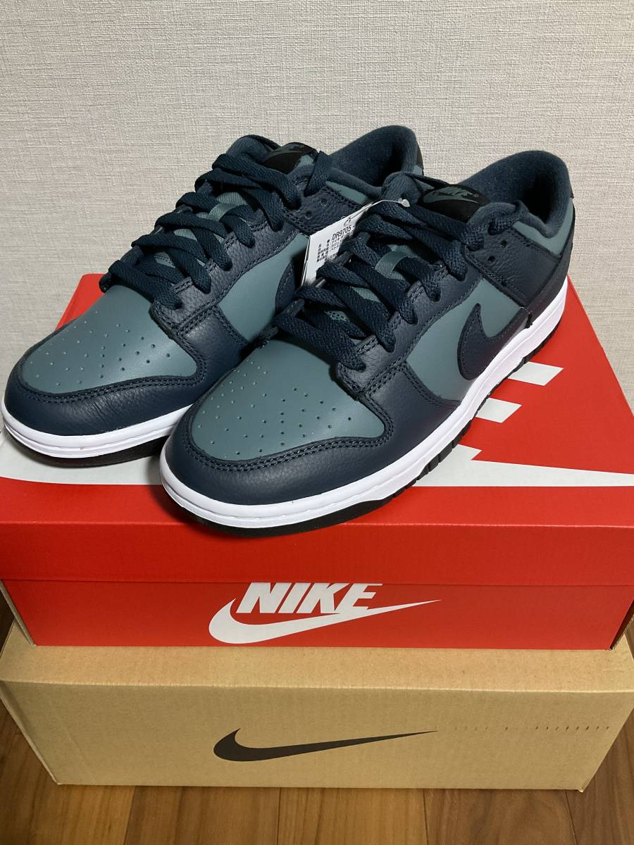 新品即決送料無料 ナイキ ダンク ロー ミネラルスレート アンド アルモニーネイビー NIKE DUNK LOW Mineral Slate and  Armory Navy