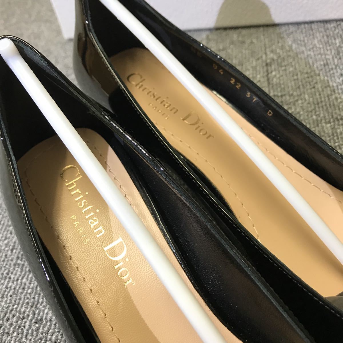 未使用保管品☆Christian Dior ディオール IDYLLE バレエパンプス