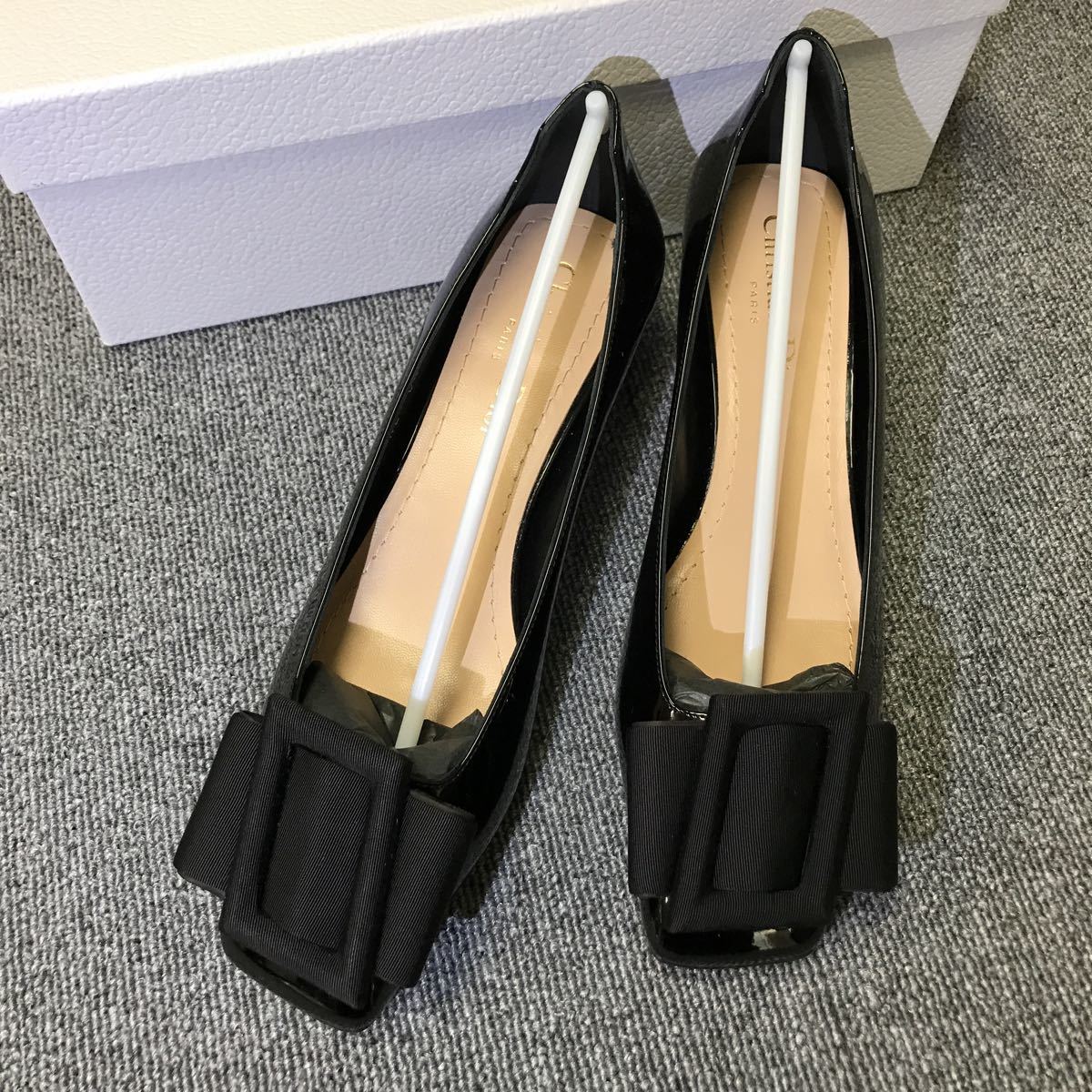 未使用保管品☆Christian Dior ディオール IDYLLE バレエパンプス