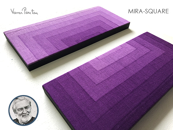 1 пункт предмет!2 листов set#MIRA-SQUARE красивый лиловый Verner Panton плоскодонная лодка nMIRA-X производства оригинал осмотр Knollkasi-naVITRA arte miteYamagiwa Kartell 