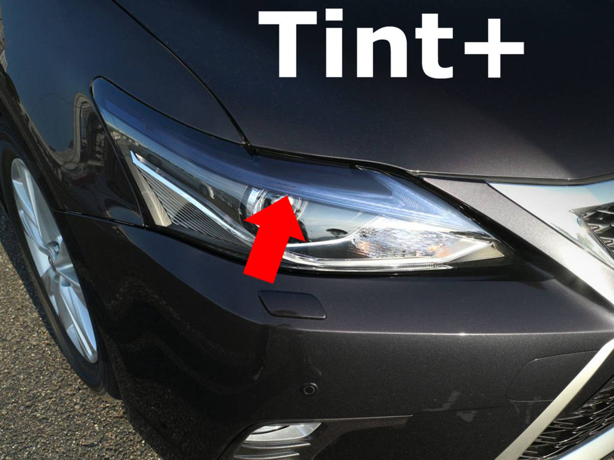 Tint+ 水洗→再利用OK レクサスCT200h ZWA10 後期(2017/8-) LED ヘッド