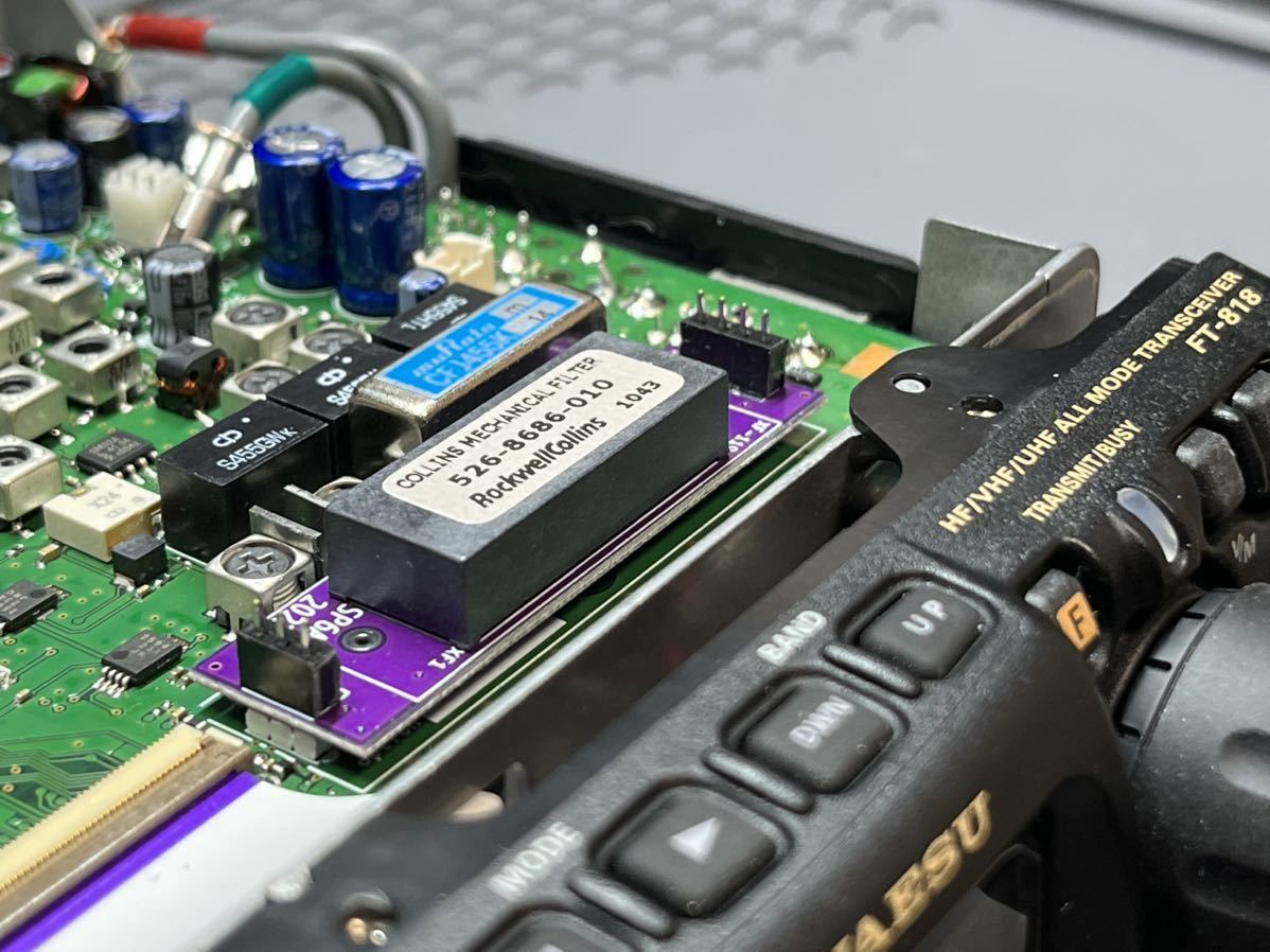 ≪再値下げ≫ コリンズ500Hz コリンズ メカニカルCWフィルター YAESU