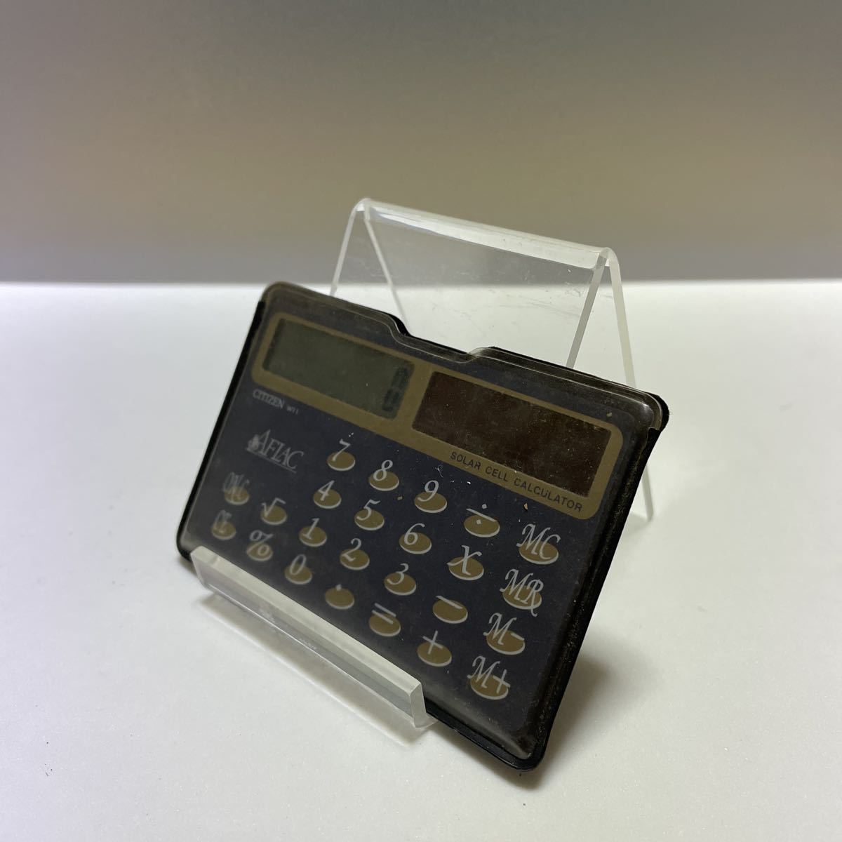  that time thing Citizen count machine calculator CITIZEN card calculator Showa Retro 