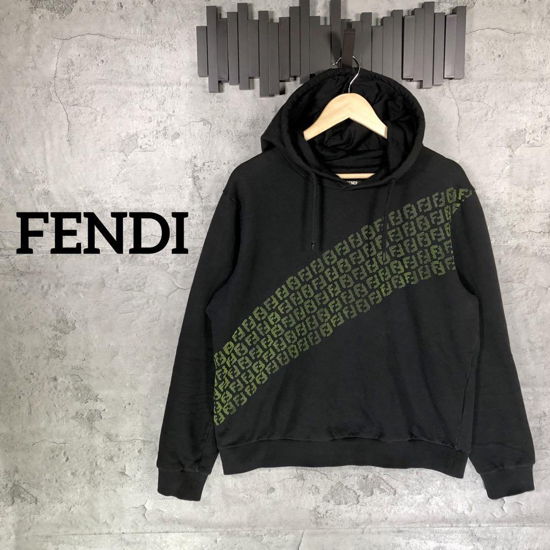 ヤフオク! - 『FENDI』フェンディ (L) ズッカ柄プルオーバー