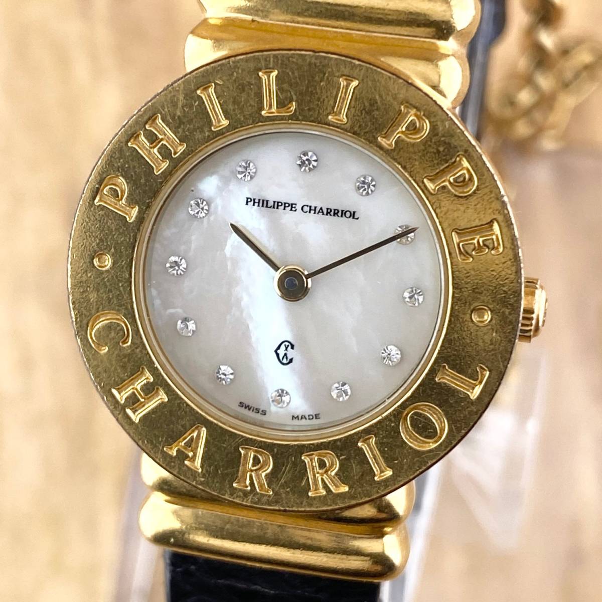 1円〜 PHILIPPE CHARRIOL フィリップ シャリオール 腕時計 レディース