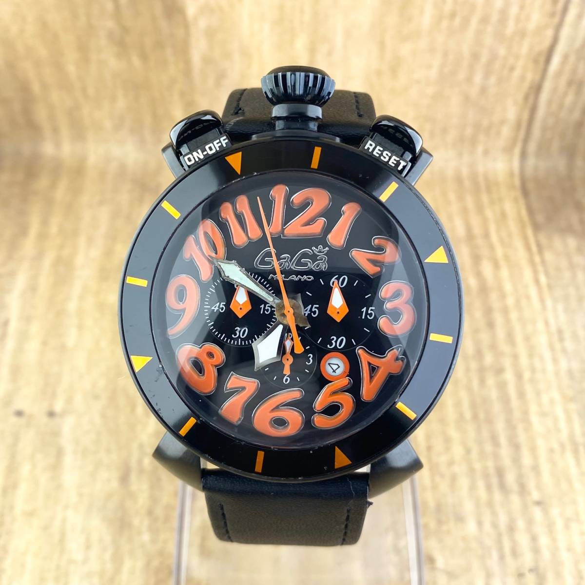 年中無休】 GaGa ガガミラノ 腕時計 MILANO クロノグラフ ガガミラノ