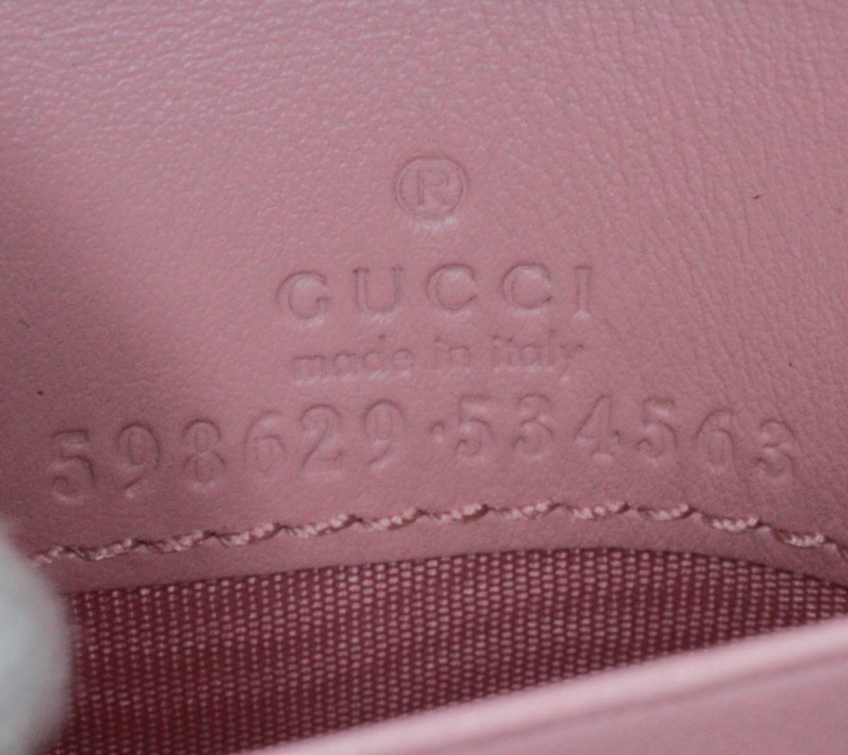 ◇◇【未使用保管品】GUCCI グッチ GG マーモント 2っ折り財布