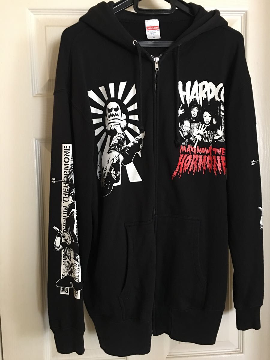 マキシマムザホルモン ヘドバン大虐殺パーカー XL|Yahoo!フリマ マキシマムザホルモン ヘドバン大虐殺パーカー XL|Yahoo!フリマ