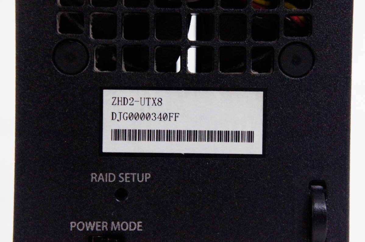 2 現状販売 I・O DATA アイ・オー・データ 外付けハードディスク ZHD2
