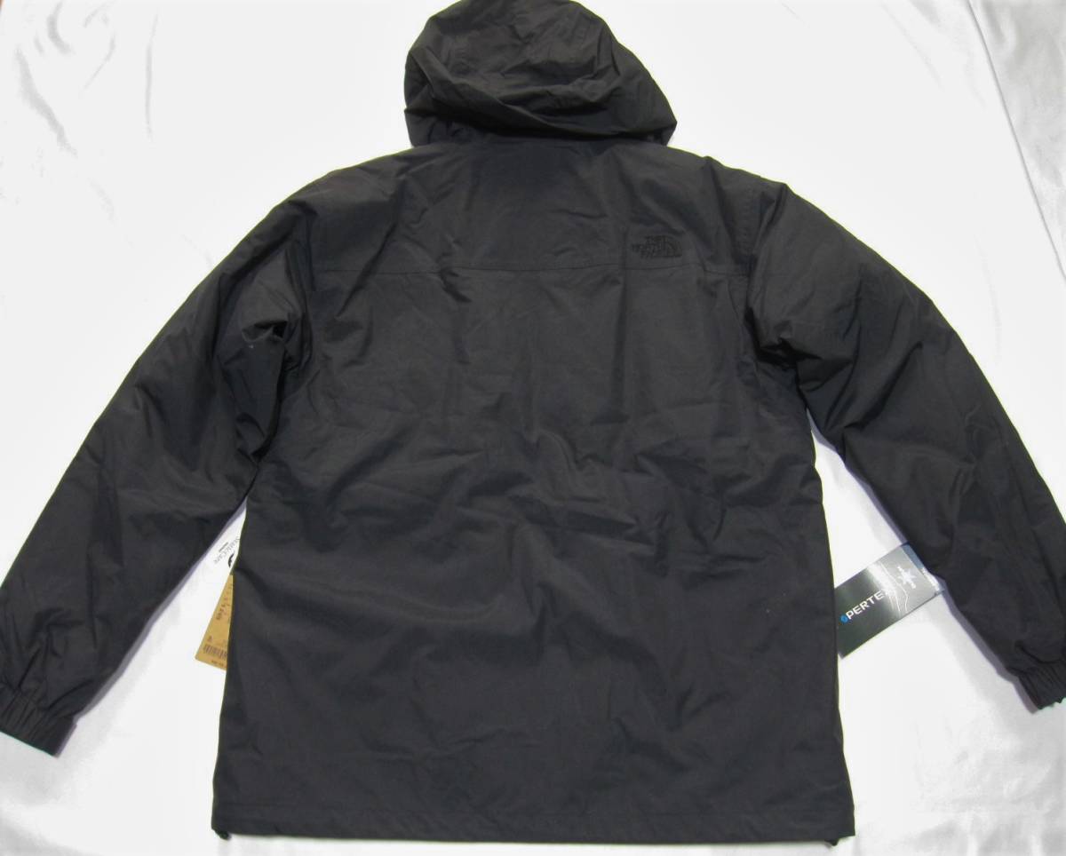 新品 ノースフェイス THE NORTH FACE カシウストリクライメイトジャケット NP62035 黒 ブラック インナージャケット付 XL 国内正規品_画像9