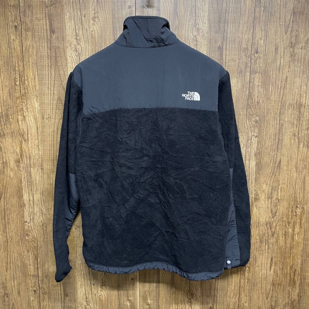 THE NORTH FACE ノースフェイス デナリジャケット フリースジャケット ブルゾン メンズ M ブラック ポーラテック アウトドア_画像2