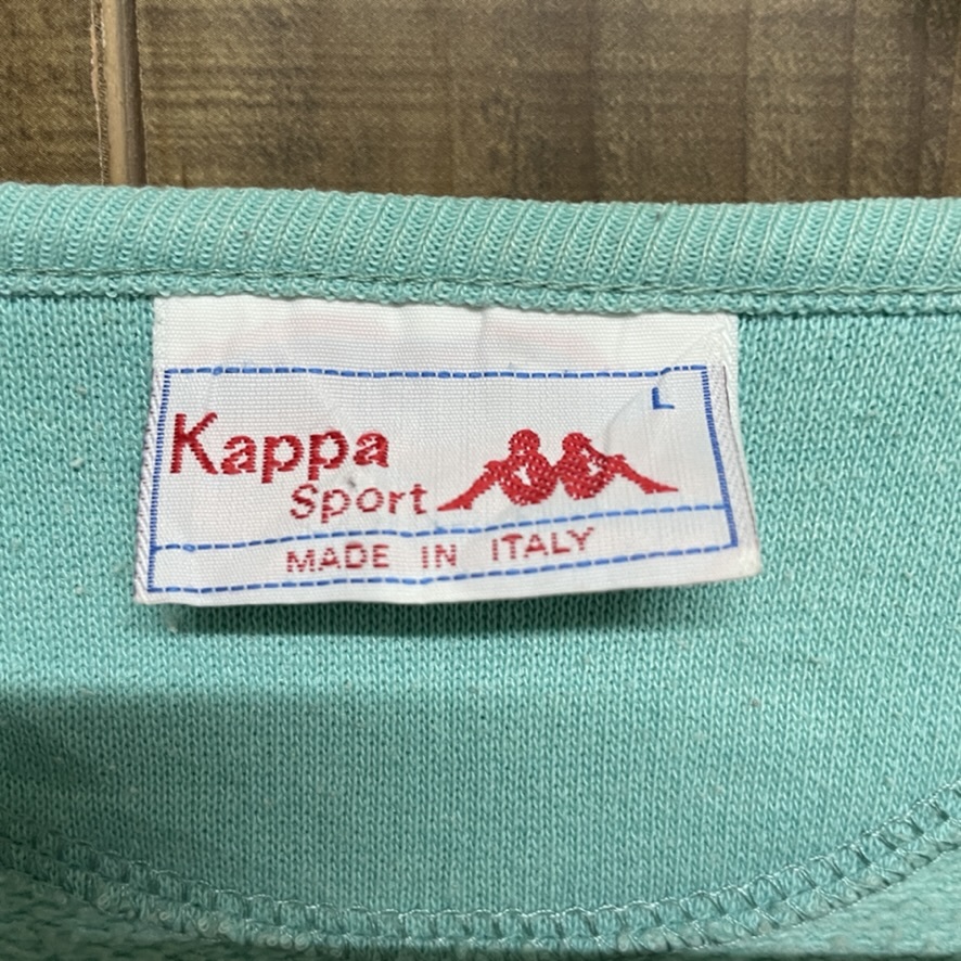 Kappa カッパ スウェット カーディガン トレーナー コットンカーディガン イタリア製 ヴィンテージ メンズ L_画像3