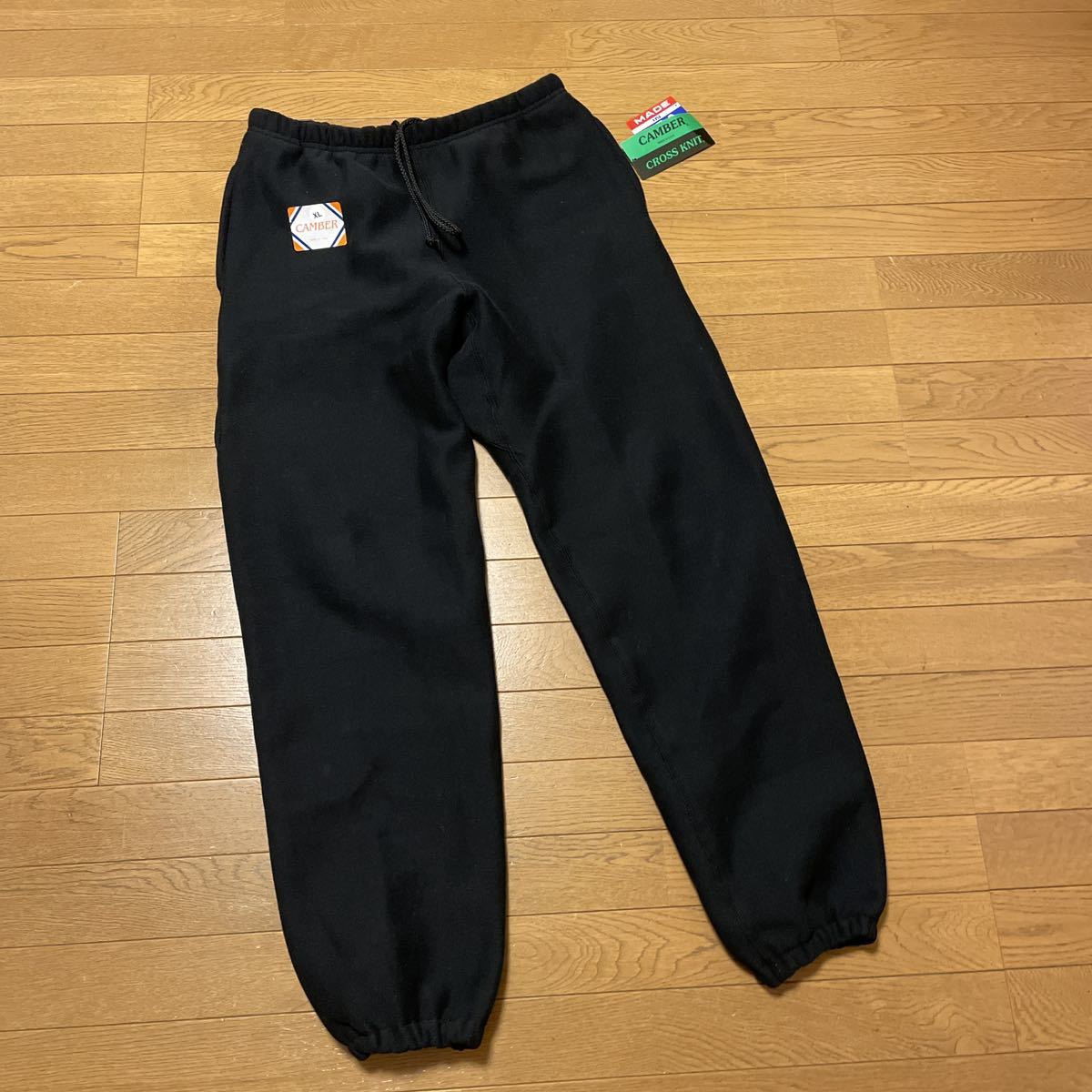 XL】CAMBER スウェットパンツ キャンバー BLACK 黒 the apretment