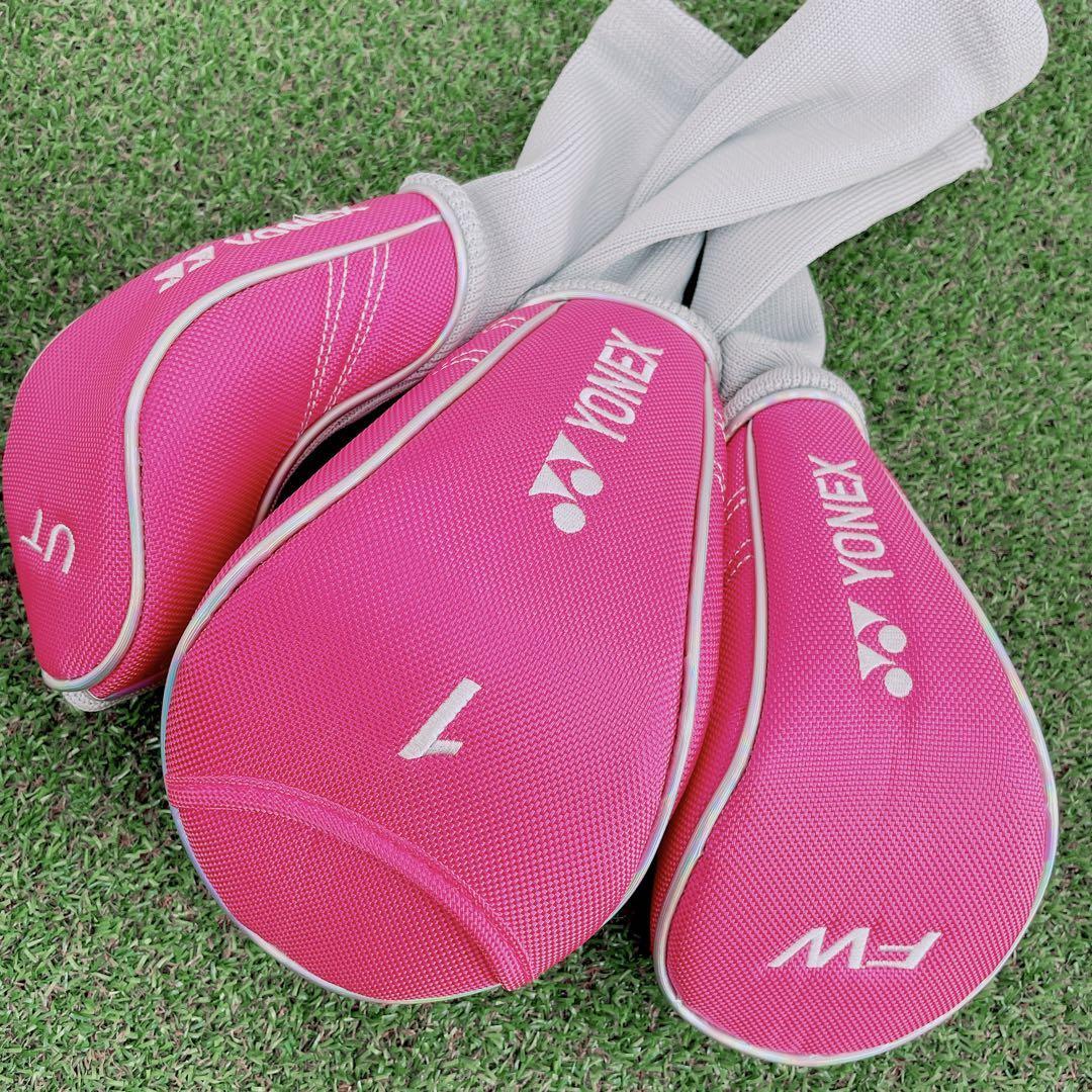 【最新モデル】YONEX（ヨネックス）　J135 ジュニア　ゴルフ　クラブセット　6本／小学生　キッズ　子供用　女の子　ガールズ　ピンク_画像10