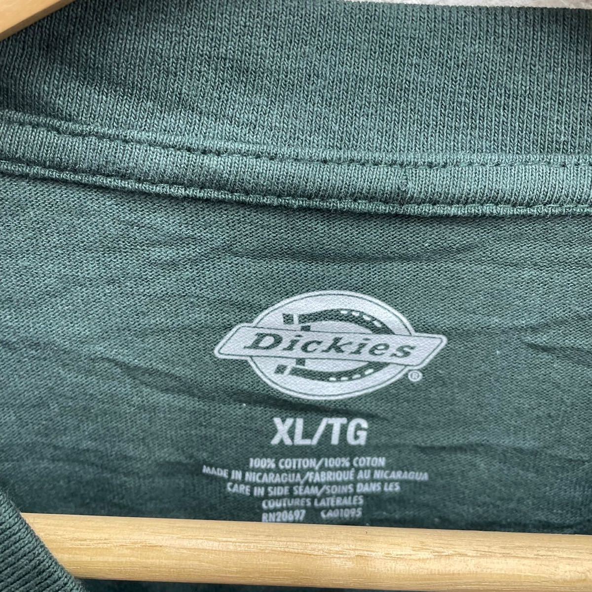 Dickies ディッキーズ ヘンリーネック 長袖 Tシャツ ロンT XL_画像3