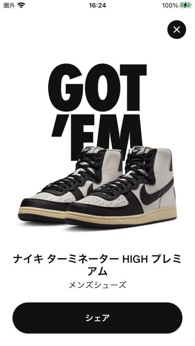 人気商品!! Nike ターミネーター パンダ 28.0 - 通販 - poduzetnicki.ba