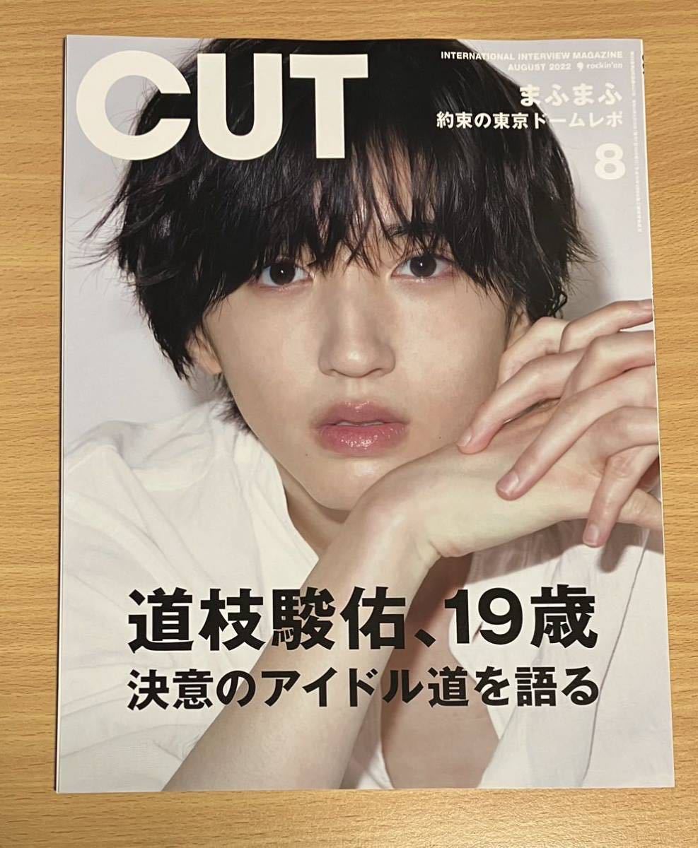 CUT 2022年8月号 道枝駿佑 神木隆之介 中村倫也 吉野北人 草川拓弥 西垣匠 斉藤壮馬 上坂すみれ 荒木宏文 荒牧慶彦 内藤秀一郎 瀬戸利樹_画像1