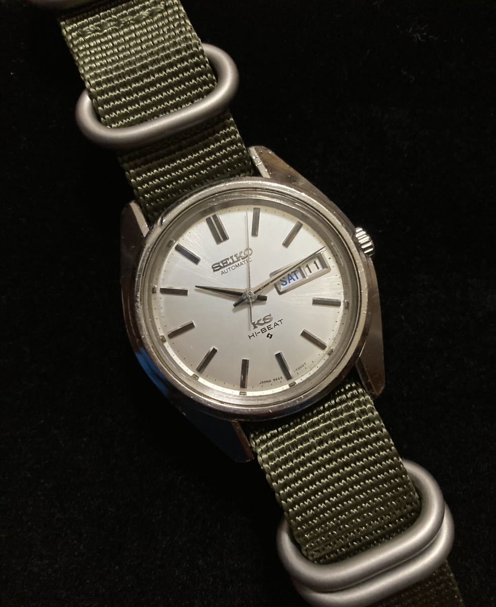 KING SEIKO 56KS HI-BEAT キングセイコー ハイビート 自動巻き 5626-7000 1970年製 諏訪 KSメダリオン  デイデイト 