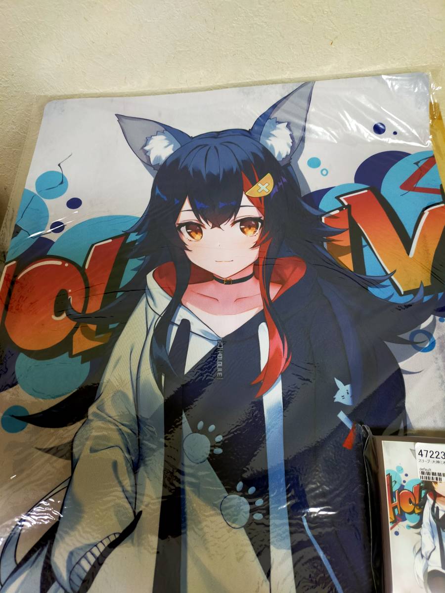 新品正規品】大神ミオ プレイマット&スリーブ とうち hololive 新品正規品】大神ミオ プレイマット&スリーブ とうち hololive