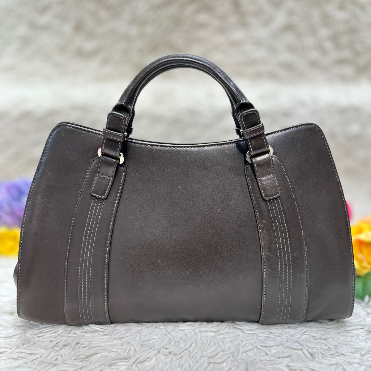 美フォルム LOEWE ロエベ アナグラム カモッシオ レザー 美フォルム LOEWE ロエベ アナグラム カモッシオ レザー