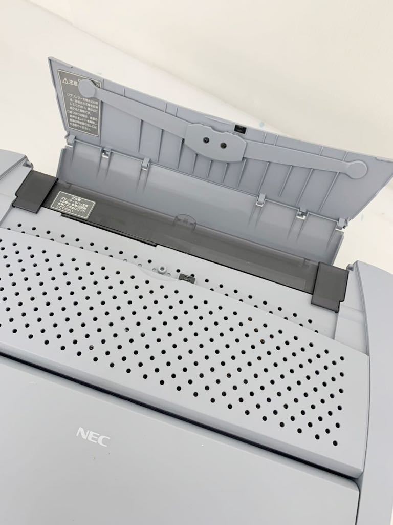 (203b14) ワープロ 希少 レトロ NEC カラー液晶ワープロ 文豪 JX-A300 説明書 フロッピーディスク 事務用品 書類 _画像3