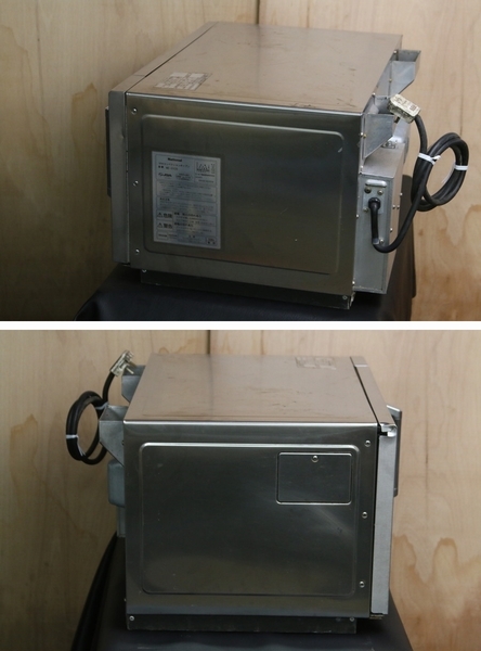 【ナショナル】（NE-CV30）MVコンベクションオーブン 単相200V50Hz 2004年製 未チェック 業務用厨房飲食 管ざ7464の画像8