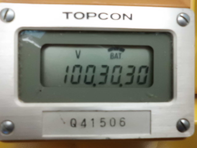TOPCON GUPPY GTS-310F 整準後 測角(水平角.垂直角) 測距(水平 TOPCON GUPPY GTS-310F 整準後 測角(水平角.垂直角) 測距(水平