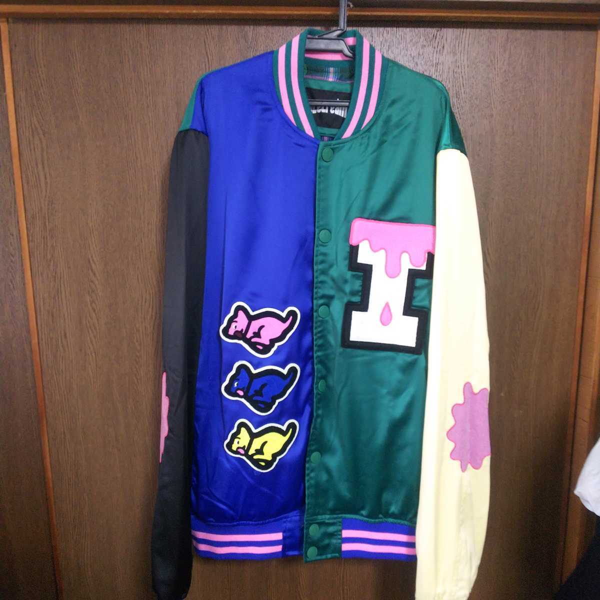 メール便無料】 BBC JACKET VARSITY TRIPLETS cream Ice ビリオネア