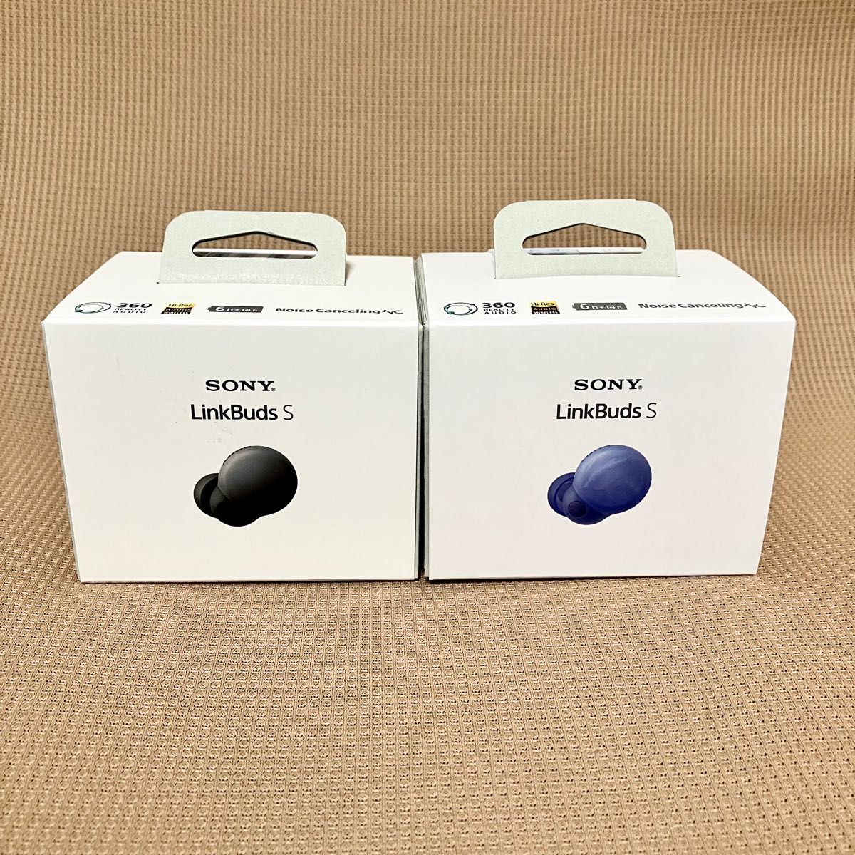 新品未開封　SONY linkBuds S WF-LS900N/BC WF-LS900N/LC ブラック　アースブルー　２個セット