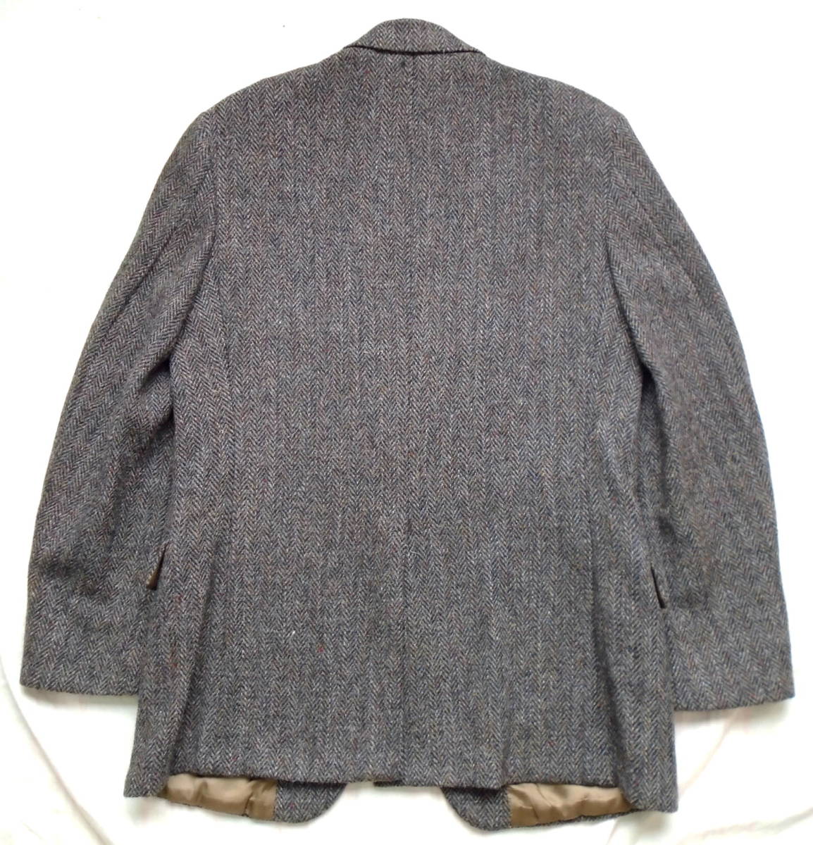 希少★デッド★新品★90s★90's★90年代★ハリスツイード★ツイードウール★WOOL ブレザー★米国製★(XXL)_画像2