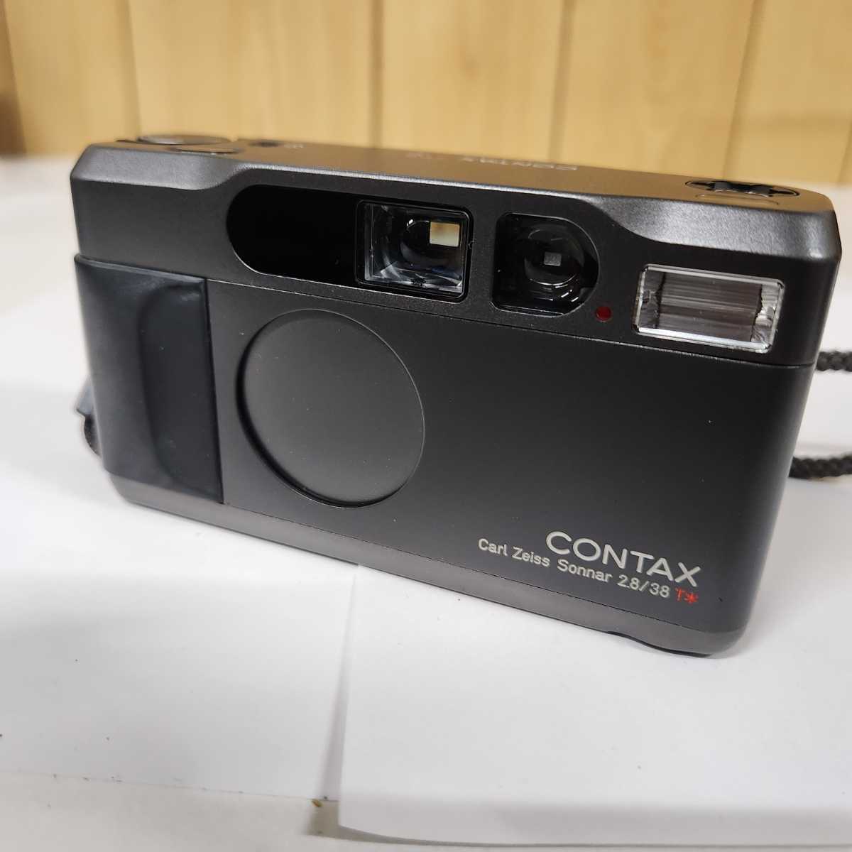 再再再..販 Contax T2 フィルムカメラ 動作未確認 箱付き - 通販