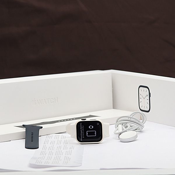 Apple Watch 7 41mm 箱、充電器付き 純正ショップ fundacaolacorosa.com
