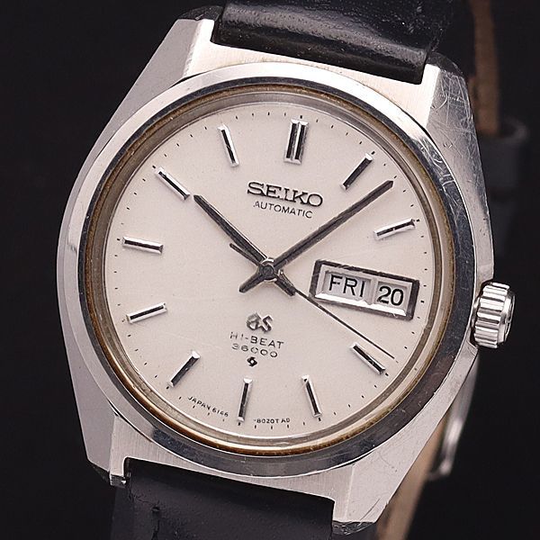ヤフオク! - 1円 稼働 セイコー AT/自動巻 6146-8000 グ...