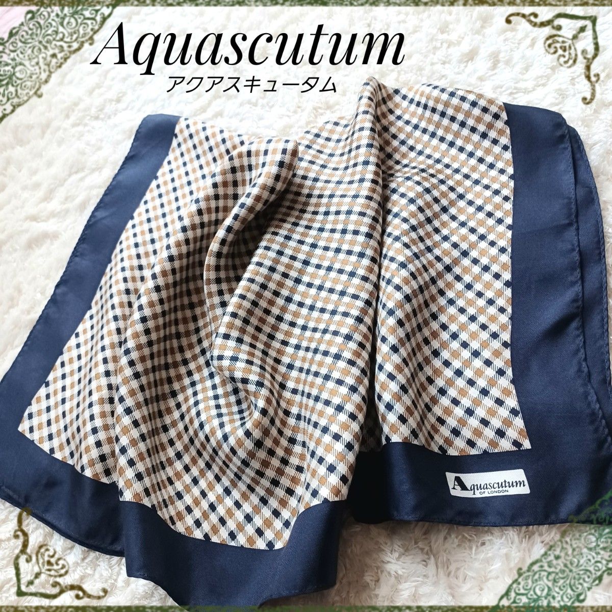 Aquascutum アクアスキュータム スカーフ Yahoo!フリマ（旧）-