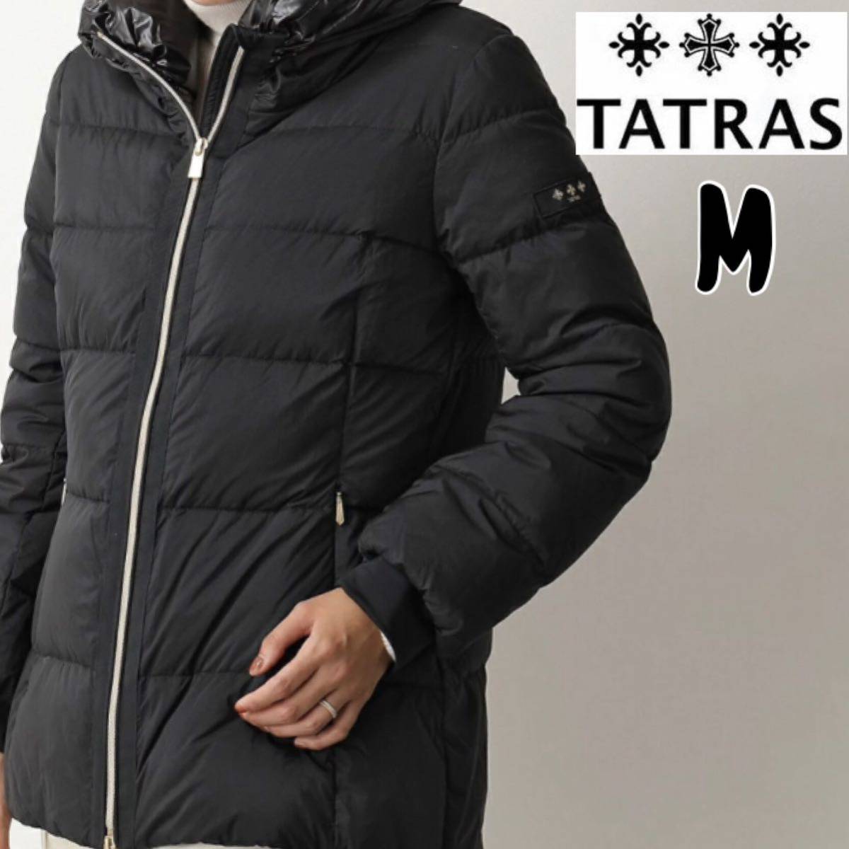 TATRAS/タトラス　TATRAS BRISA LTLA20A4170-D 黒　ダウンジャケット フード付き ダウンコート