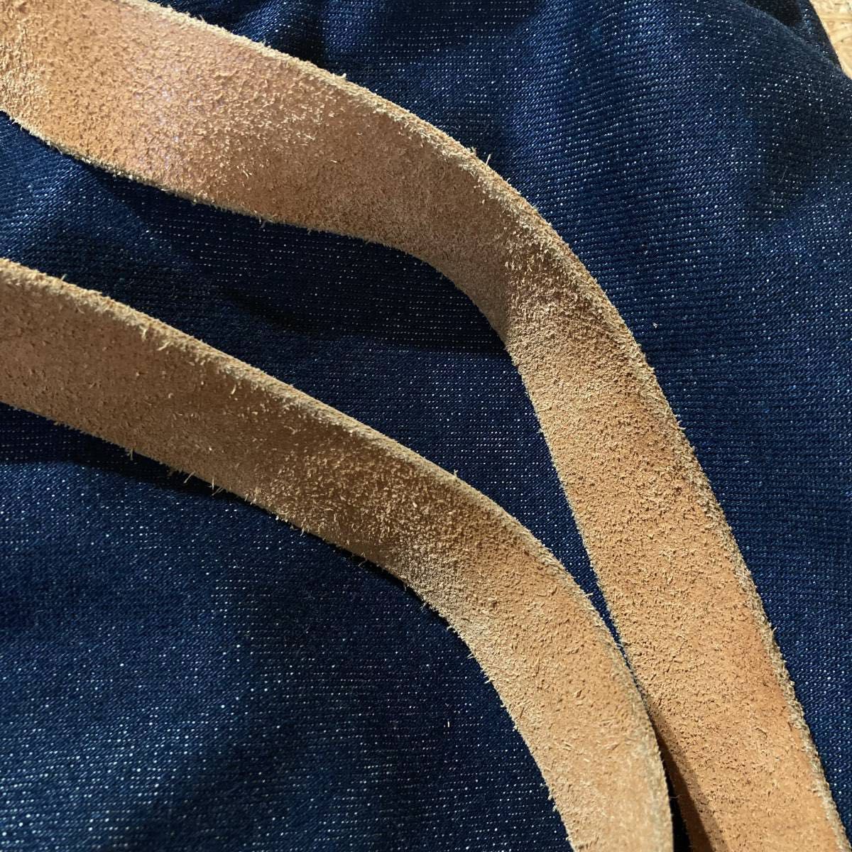 FILSON MADE IN USA レザー インディゴ デニム トート FILSON MADE IN USA レザー インディゴ デニム トート