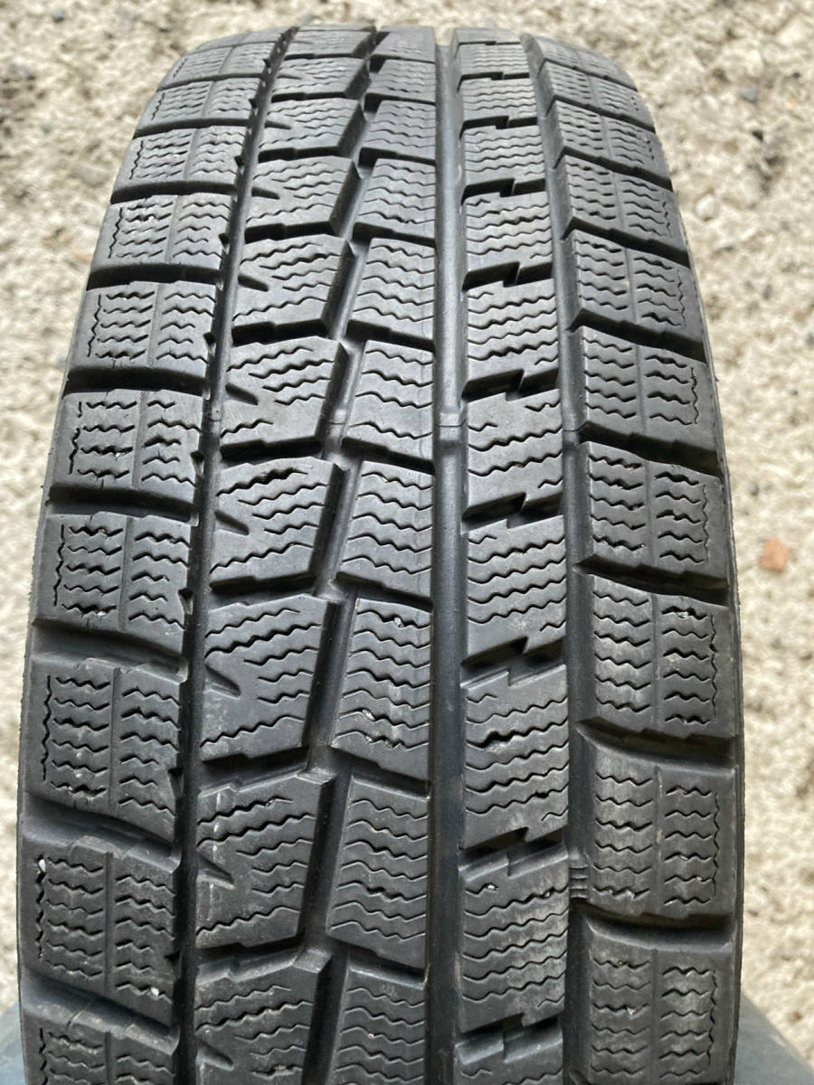 送料無料 165/60R15 4本 DUNLOP 冬タイヤ中古 バリ山 格安 ハスラーフレアーソリオキャストデリカD2 札幌市白石区 H1082F_画像4