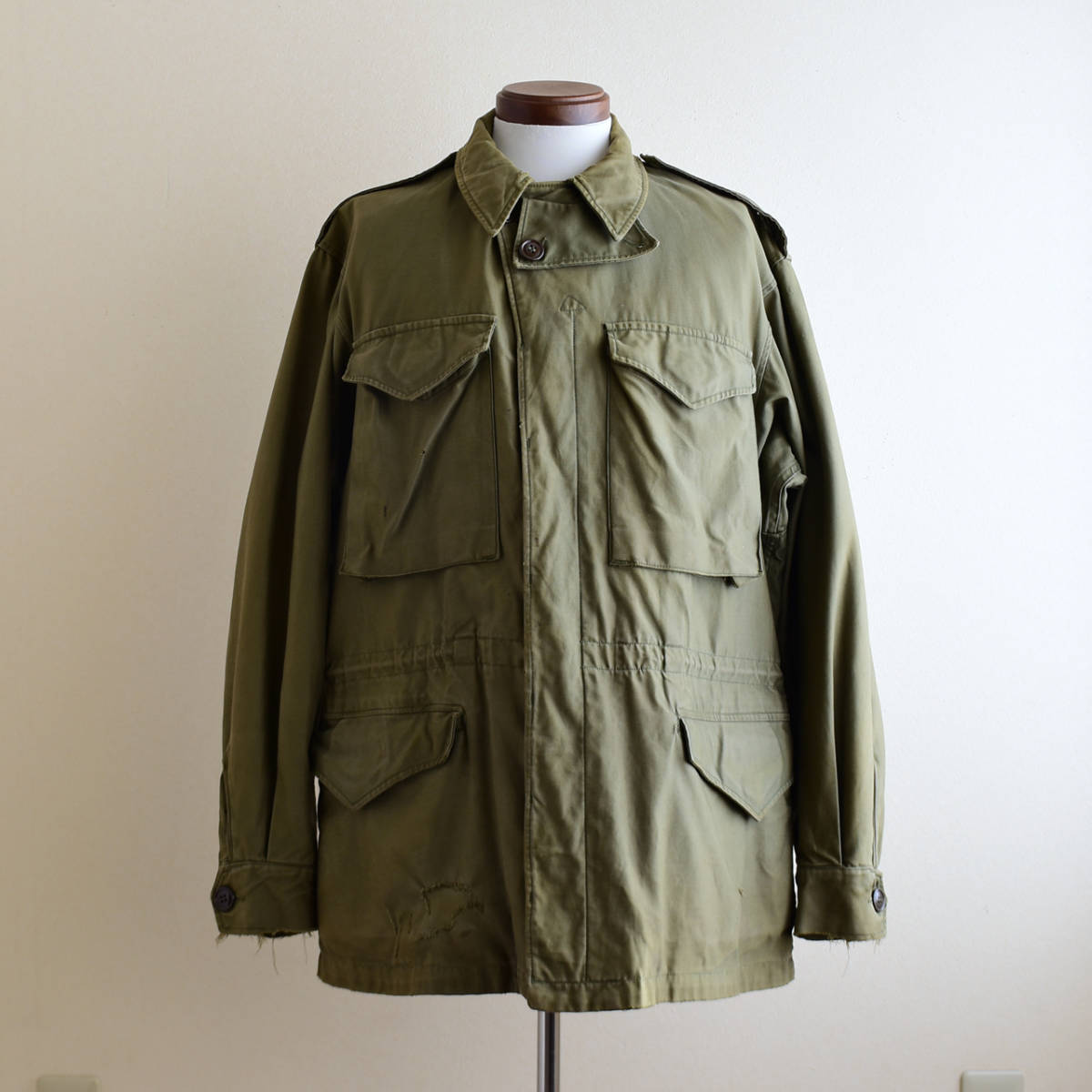40s US.ARMY M-43 フィールドジャケット 表記38R / 米軍 実物 M-51 M