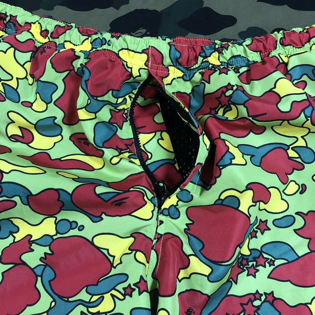 OG psyche camo sta beach shorts ハーフパンツ BAPE エイプ 水着 XL