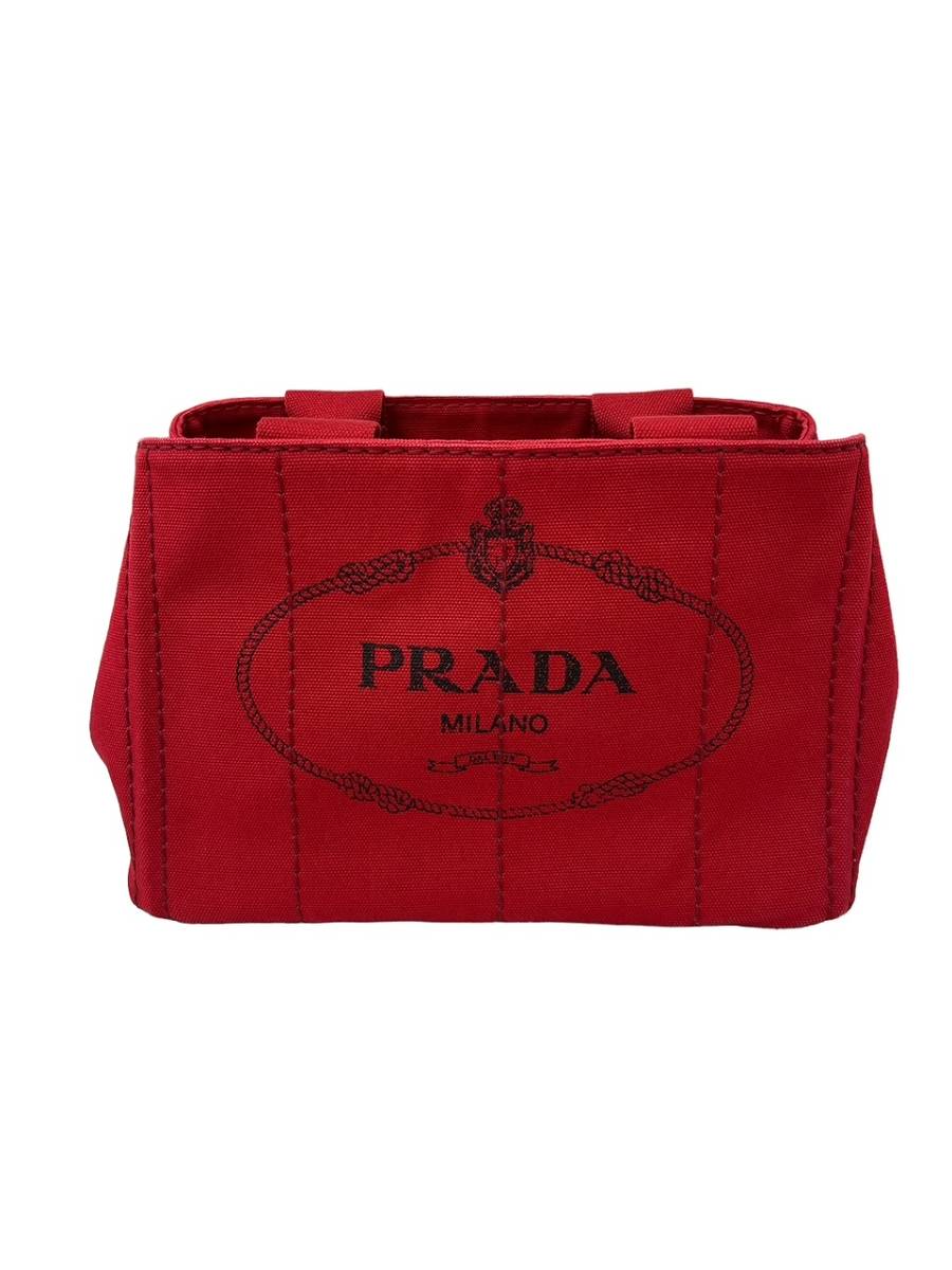 最安値】 カナパトート BN2439 プラダ PRADA ハンドバッグ 【中古