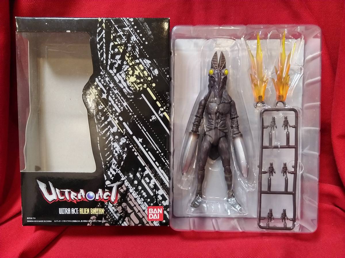 ★ БЕСПЛАТНАЯ ДОСТАВКА ・ Используется ★ Ultra-Act Baltan 2-е поколение 2014 Edition#Bandai#Ultraman #alien Baltan