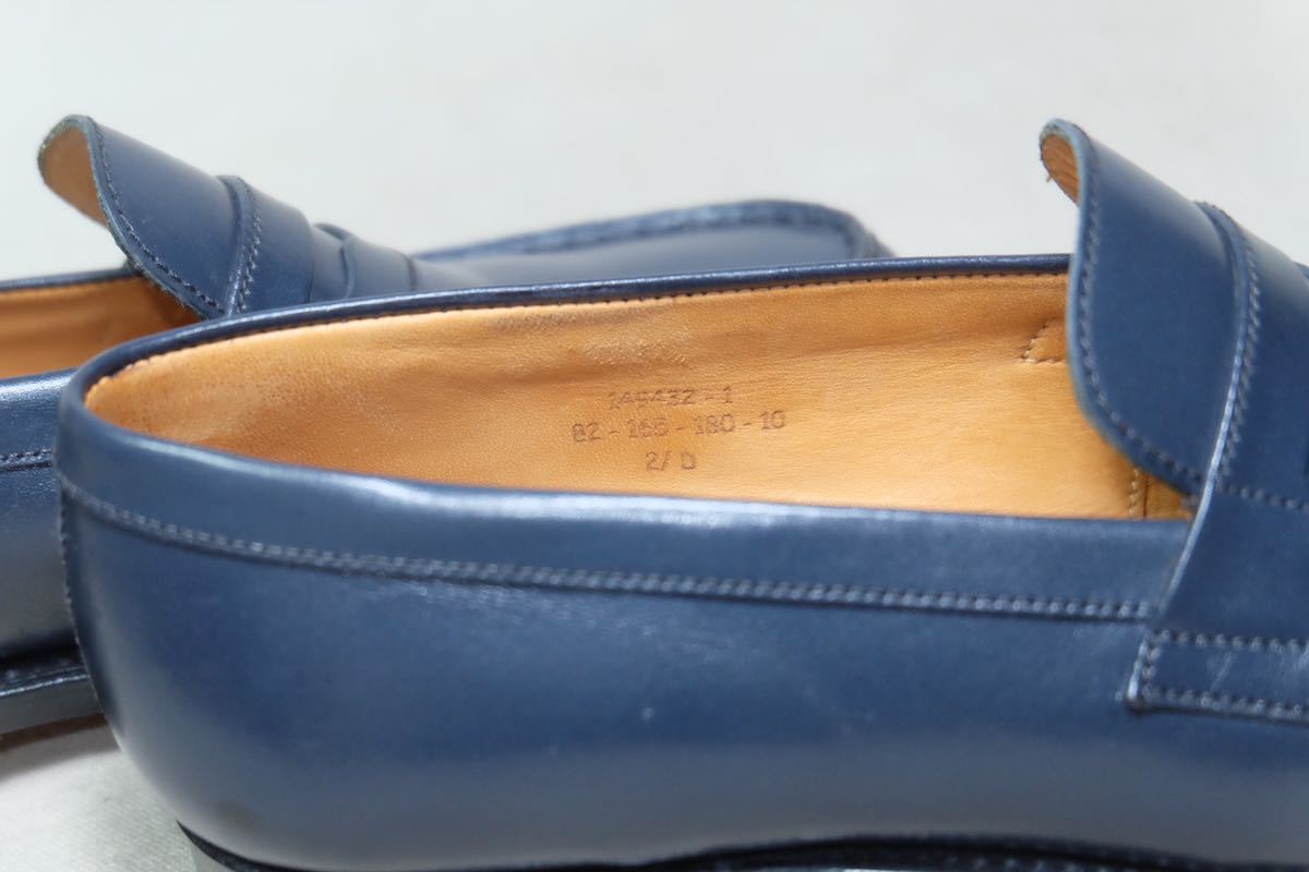 ... название обувь "надеты" немного J.M.WESTON высший класс машина f кожа использование прекрасный signature Loafer UK2.5D Франция производства рука производства кожа обувь we камень кожа обувь 