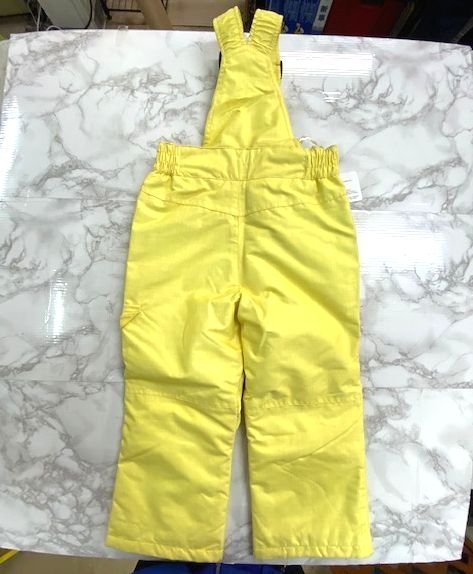 1* не использовался товар! SECRET GARDEN( Secret сад ) лыжи одежда брюки snow брюки желтый цвет Junior 100cm вся страна стоимость доставки 710 иен *450