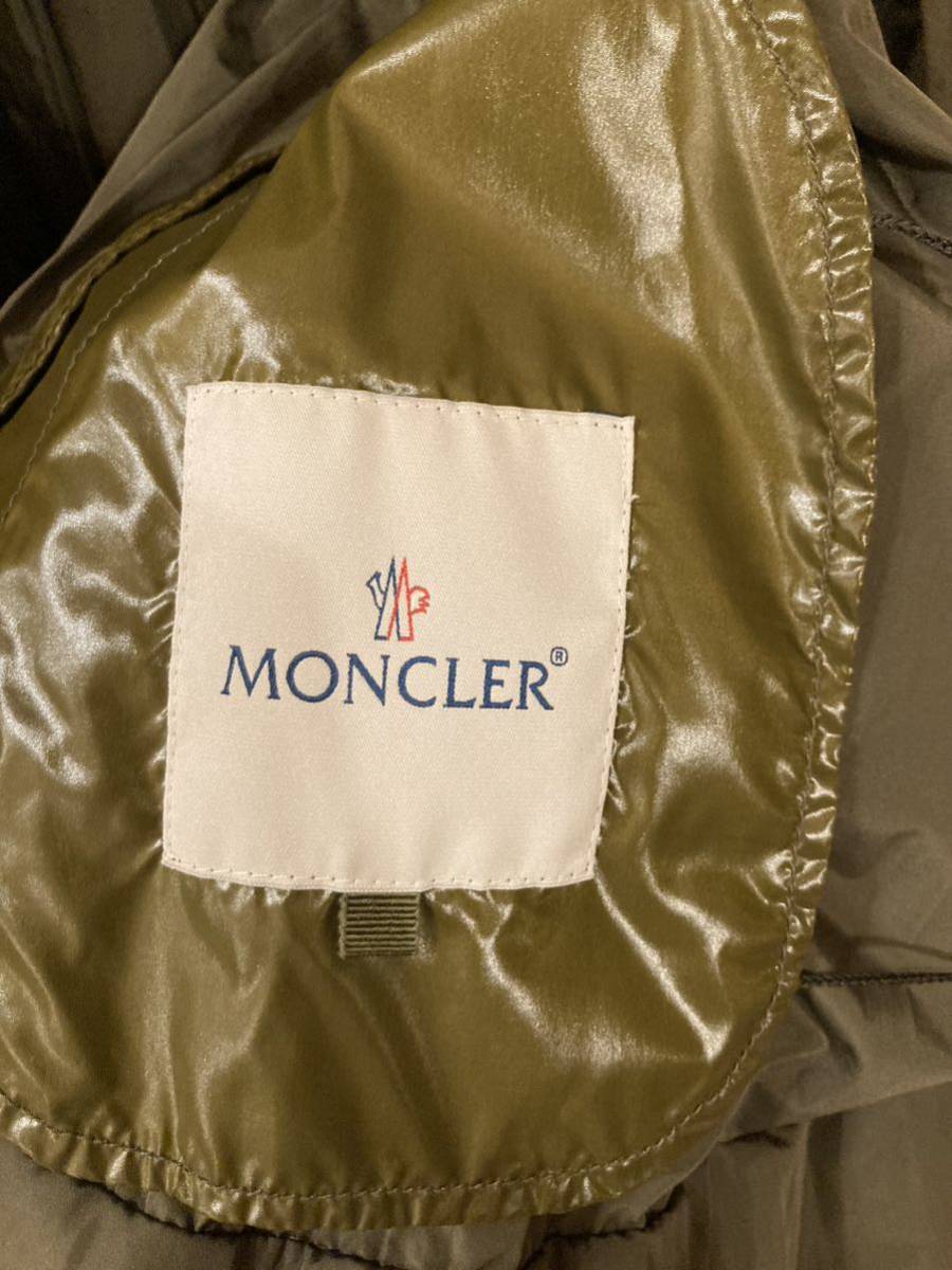 モンクレール スプリングコート サカイ シズカ カーキ系 1 MONCLER