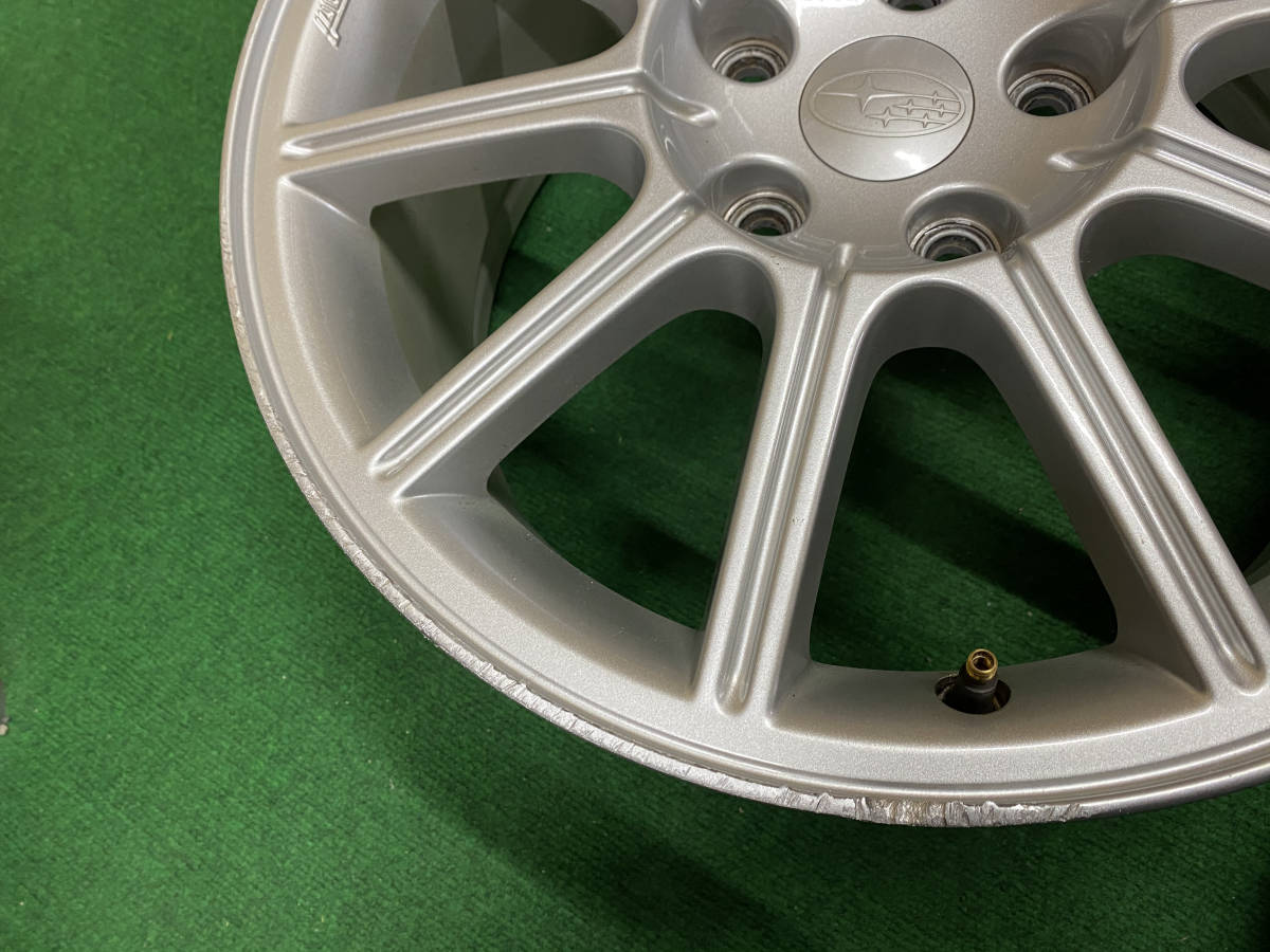 STI インプレッサ純正 8J×17 4枚 送料込 正規品になります laverite.mg