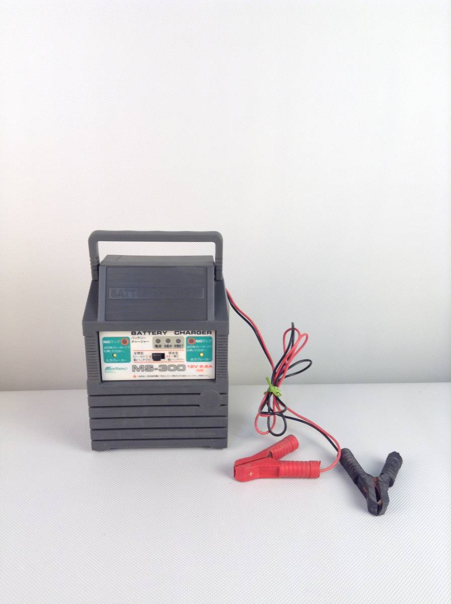 A5403☆Meltec/メルテック/BATTERY CHARGER/バッテリー充電器/12V/MS-300_画像1