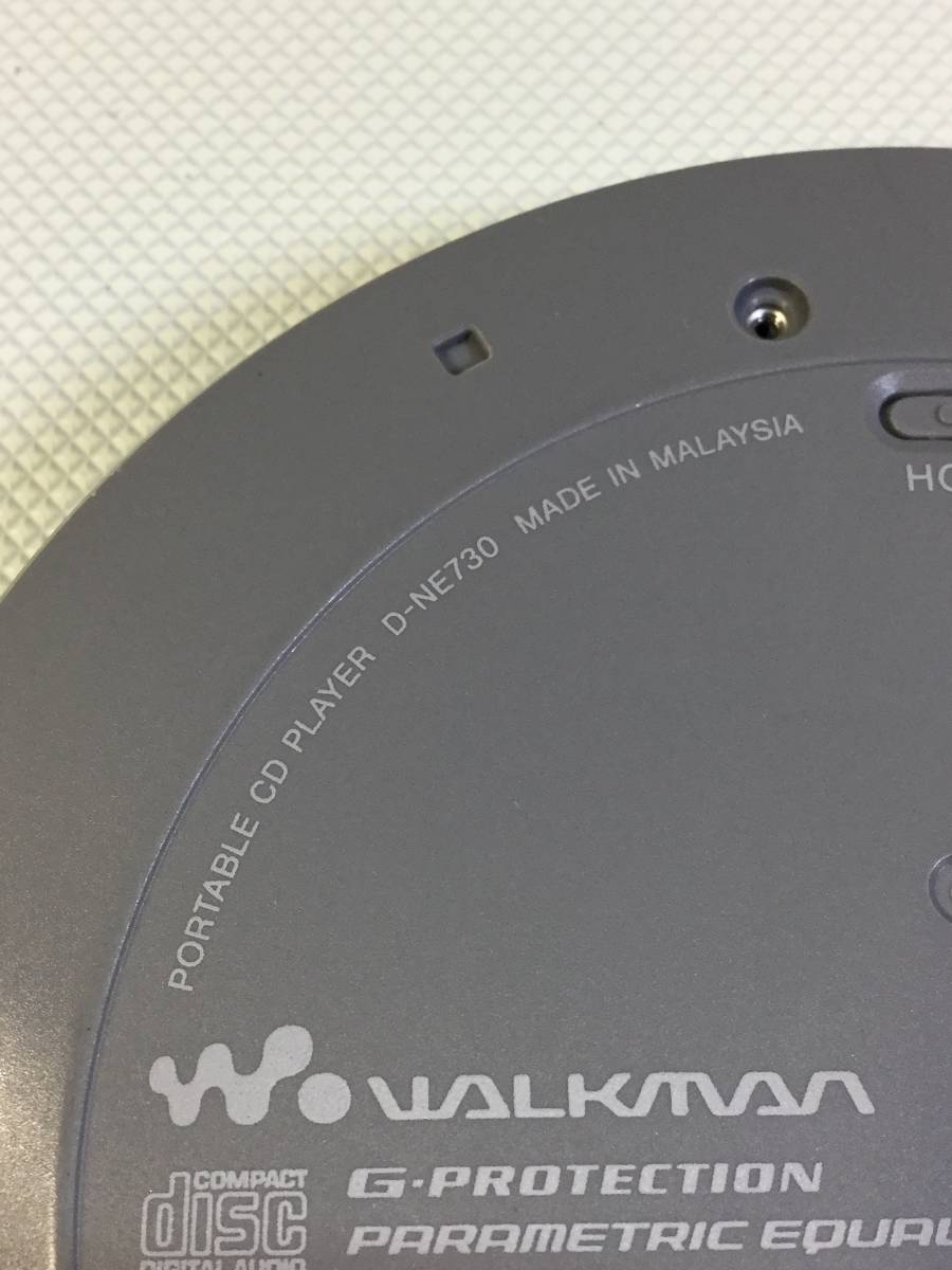 S455*SONY Sony WALKMAN CD Walkman портативный CD плеер MP3 D-NE730 слуховай аппарат и т.п. приложен 