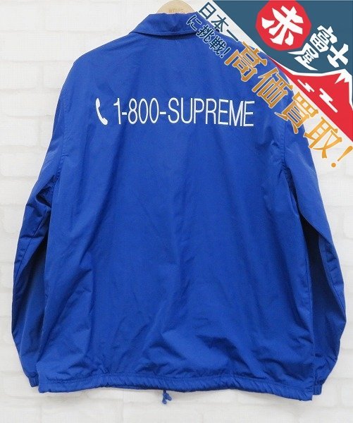 7T0345/Supreme 19AW 1-800 Coaches Jacket シュプリーム コーチジャケット