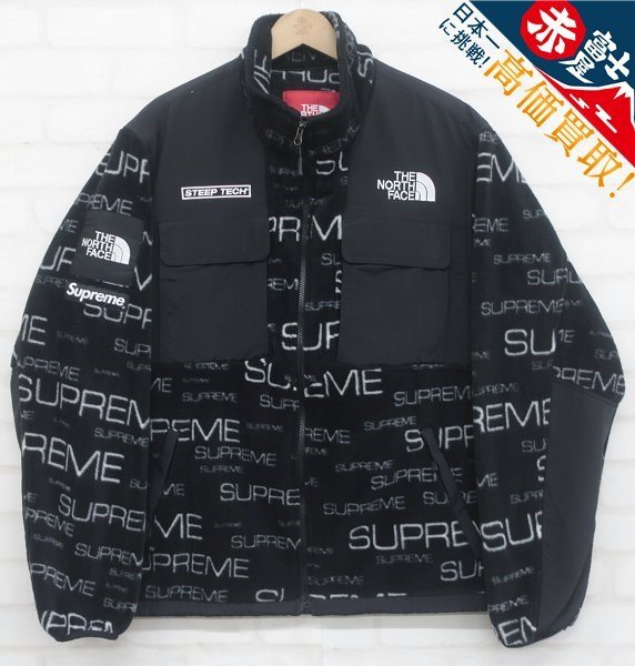 3J1376/新品 Supreme×The North Face 21AW Steep Tech Fleece Jacket シュプリーム ノースフェイス フリースジャケット_画像1