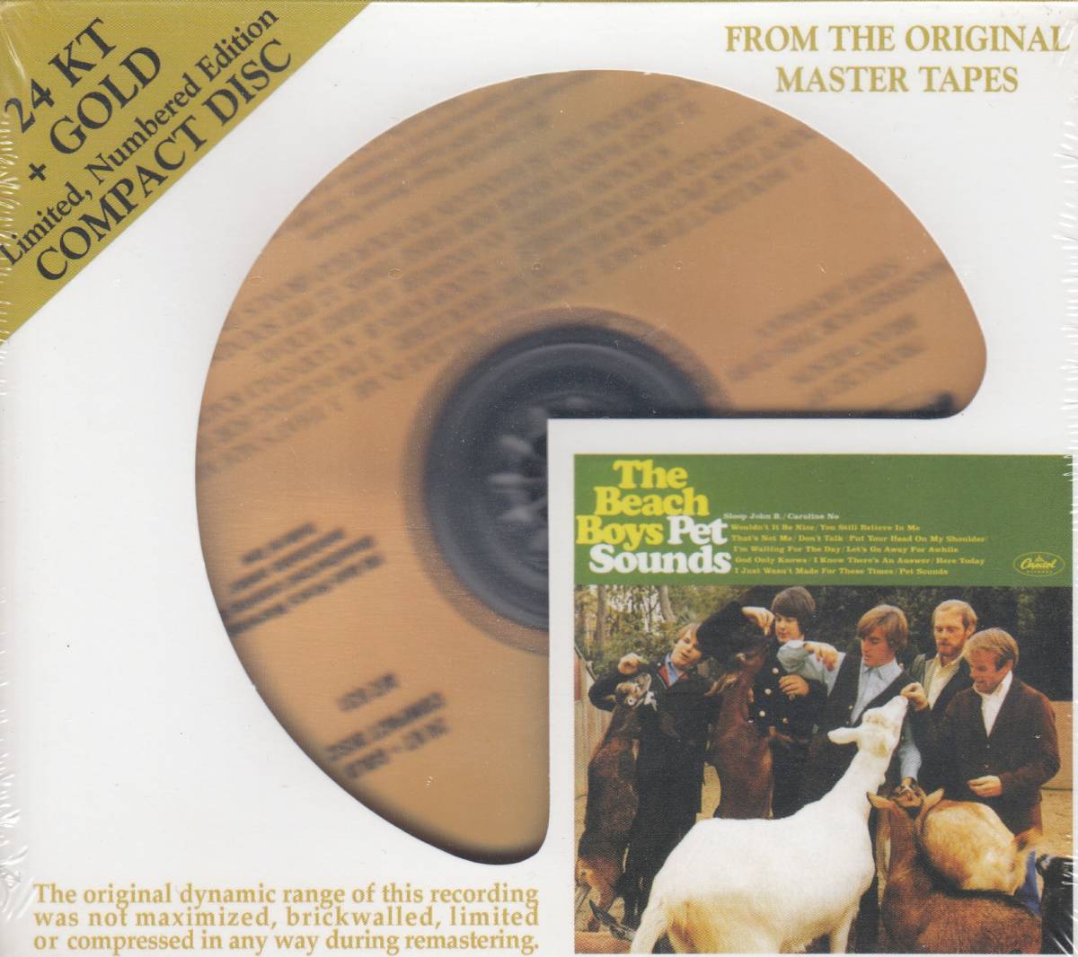 輸 The Beach Boys Pet Sounds 24K GOLD CD 未開封◆規格番号■AFZ-031◆送料無料■即決●交渉有